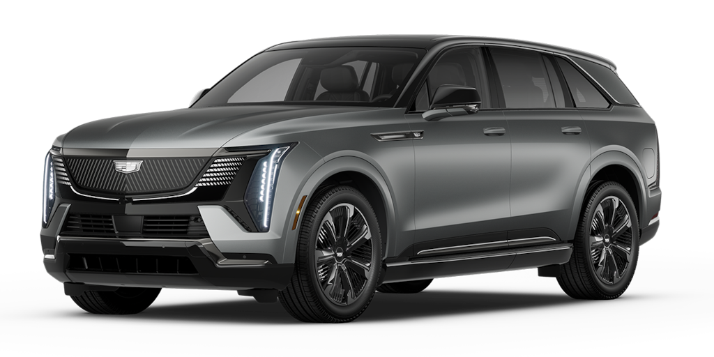 Cadillac Escalade IQ 2026 versión Sport 2 Black Roof color Magnus Gray Matte Metallic